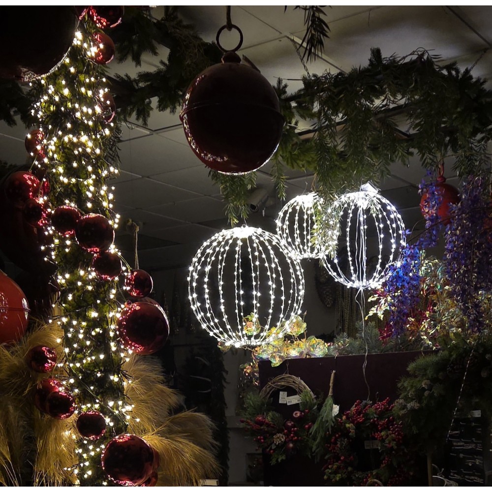 SFERA 240 LED D.40 BIANCO CALDO